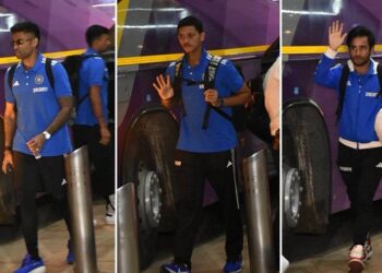 भारत-ऑस्ट्रेलिया क्रिकेट मैच के लिए टीम इंडिया रायपुर पहुंची