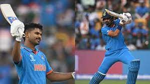 दीपावली पर भारतीयों के बल्ले से कीर्तिमानों के पटाखे ,अय्यर-राहुल के शतक से भारत 410/4