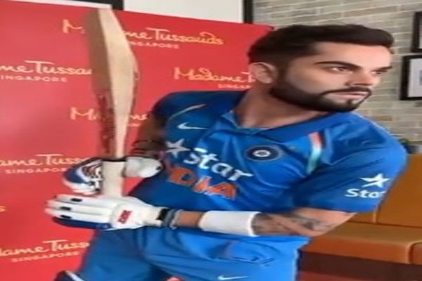 जयपुर के नाहरगढ़ किले के वैक्स म्यूजियम में स्टार क्रिकेटर विराट कोहली की प्रतिमा स्थापित की जाएगी