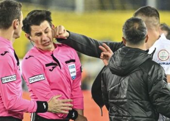 लाइव मैच में क्लब के टीम मालिक ने रेफरी को मारा घूसा, राष्ट्रपति को देना पड़ा दखल