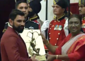 मोहम्मद शमी समेत 26 खिलाड़ियों को मिला अर्जुन अवॉर्ड