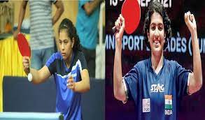 खेल मंत्रालय ने टेबल टेनिस खिलाड़ियों दीया और स्वस्तिका की विदेश में ट्रेनिंग को स्वीकृति दी