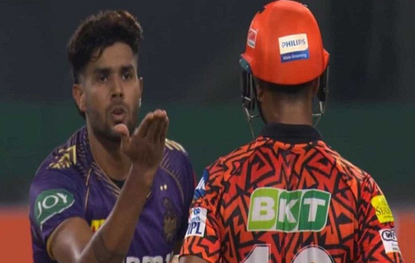 मयंक अग्रवाल को ‘फ्लाइंग किस’ देना हर्षित राणा को पड़ा भारी, BCCI ने किया जुर्माना