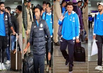 टेस्ट सीरीज के अंतिम मैच के लिए धर्मशाला पहुंचीं भारत-इंगलैंड की टीमें