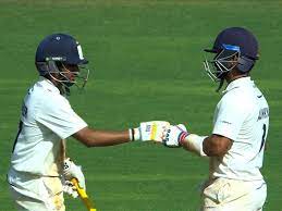 मुंबई रणजी फाइनल में 260 रन से आगे:दूसरी पारी में स्कोर 141/2, रहाणे-मुशीर फिफ्टी बनाकर नाबाद