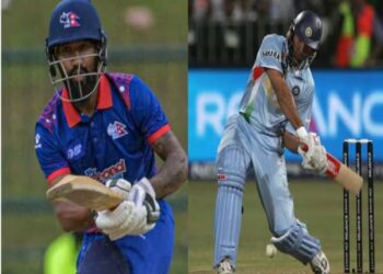 दीपेंद्र सिंह ऐरी ने 6 गेंदों पर जड़े 6 छक्के