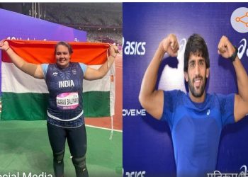 एशियाई खेलों की पदक विजेता किरण डोप जांच में विफल, पूनिया निलंबित खिलाड़ियों की सूची से गायब