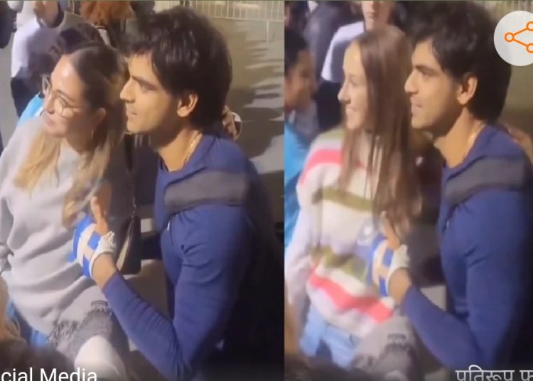 यूरोप में भी दिखा नीरज चोपड़ा का क्रेज, महिला फैंस के साथ तस्वीरें खिंचवाते आए नजर