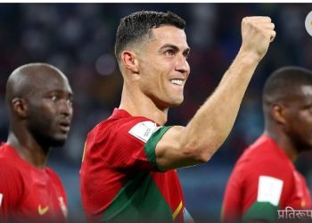 रोनाल्डो के दो गोल की मदद से पुर्तगाल क्वार्टर फाइनल में