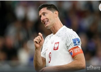 रोनाल्डो और मैसी के बाद चैंपियंस लीग में 100 गोल करने वाले तीसरे खिलाड़ी बने Lewandowski