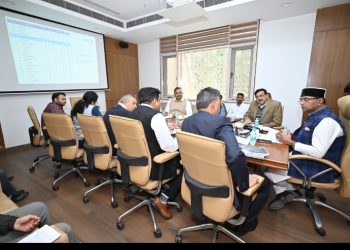 नेशनल गेम्स-2025 के लिये खिलाड़ियों को प्रशिक्षण के लिये बेहतर सुविधाएँ उपलब्ध करायें : मंत्री श्री सारंग*