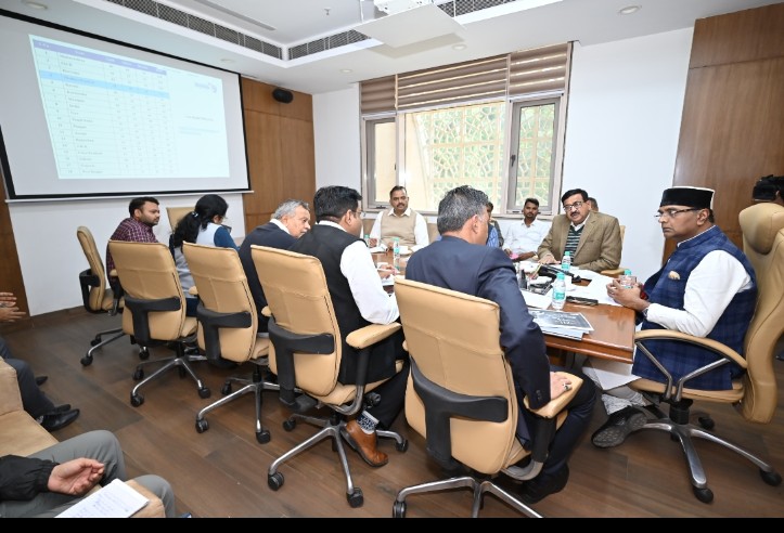 नेशनल गेम्स-2025 के लिये खिलाड़ियों को प्रशिक्षण के लिये बेहतर सुविधाएँ उपलब्ध करायें : मंत्री श्री सारंग*