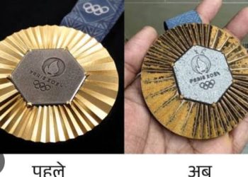 पेरिस ओलिंपिक के मेडल्स का 5 महीने में रंग उतरा:100 से ज्यादा खिलाड़ियों ने शिकायत की