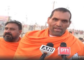 The Great Khali ने लगाई महाकुंभ में डुबकी, सीएम योगी की तारीफ की