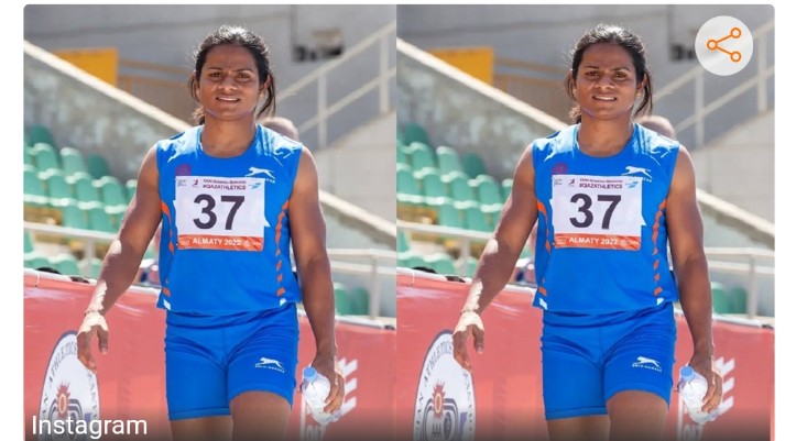 जूतों को गहना बनाकर दुतीचंद ने छू लिया पूरा आसमां