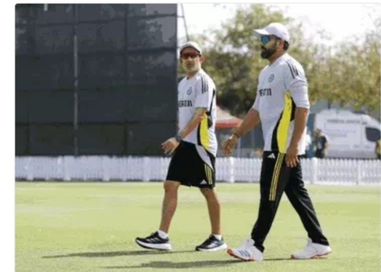 चैंपियंस ट्रॉफी से पहले भारतीय टीम ने प्रैक्टिस शुरू की