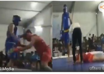 वुशु एथलीट को आया हार्ट अटैक, मैच के दौरान ही तोड़ा दम-