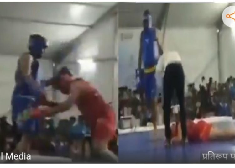 वुशु एथलीट को आया हार्ट अटैक, मैच के दौरान ही तोड़ा दम-