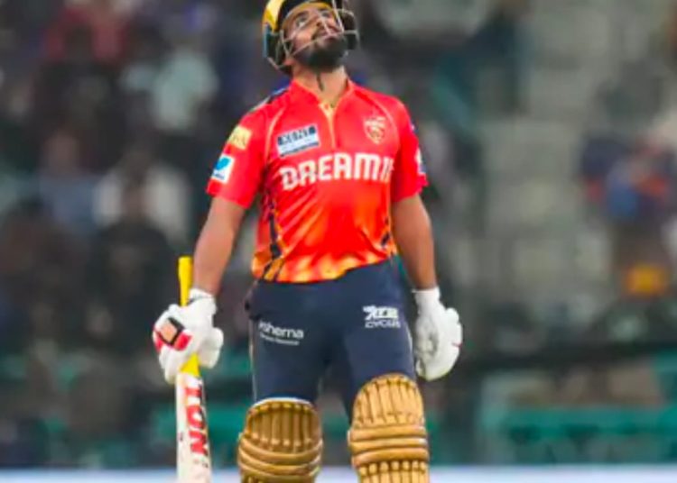 लखनऊ ने 172 रन का टारगेट दिया:प्रभसिमरन 33 बॉल पर 69 रन बनाकर आउट, दिग्वेश राठी को दूसरा विकेट