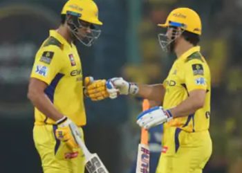 धोनी-दुबे की पार्टनरशिप से जीती CSK:लखनऊ को 20वें ओवर में 5 विकेट से हराया