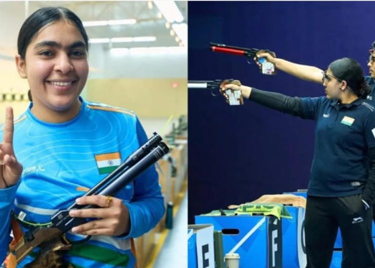 युवा ‘बंदूकबाज’ सुरुचि सिंह कौन हैं, जिसने मनु भाकर को हराकर जीता गोल्ड मेडल