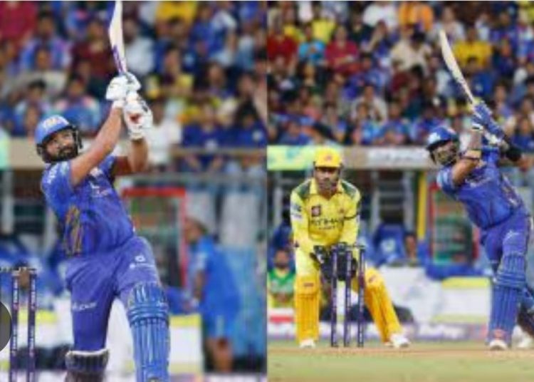 रोहित और सूर्यकुमार के बल्ले से चौके और छक्के