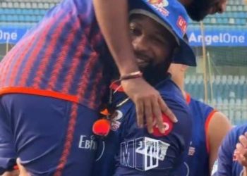 जसप्रीत बुमराह की वापसी के बाद मुंबई के कैंप में दिखा गजब नजारा, कीरोन पोलार्ड ने कंधे में उठाया