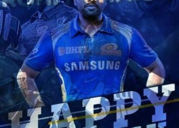 दो आईसीसी ट्रॉफी जीतने वाले कप्तान रोहित शर्मा 38 साल के हुए,