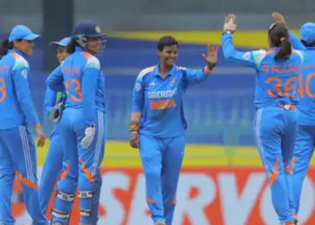 इंडिया विमेंस ने अपना पांचवां हाईएस्ट टोटल बनाया:सा.अफ्रीका को 23 रन से हराया; जेमिमा का शतक, फाइनल में श्रीलंका से मुकाबला