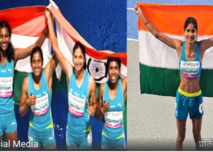 भारत ने एशियाई एथलेटिक्स चैंपियनशिप में जीते 24 पदक; सचिन, पारुल और महिला रिले टीम ने जीता रजत