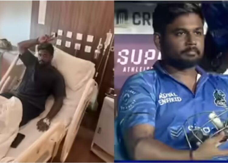 क्रिकेट खेल नहीं प्यार है, संजू सैमसन आपको सलाम! हॉस्पिटल से छुट्टी लेकर मैच खेलने पहुंच गए