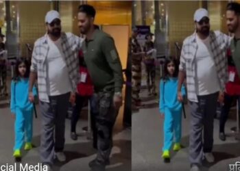 रोहित शर्मा का पेट बन गया फुटबॉल