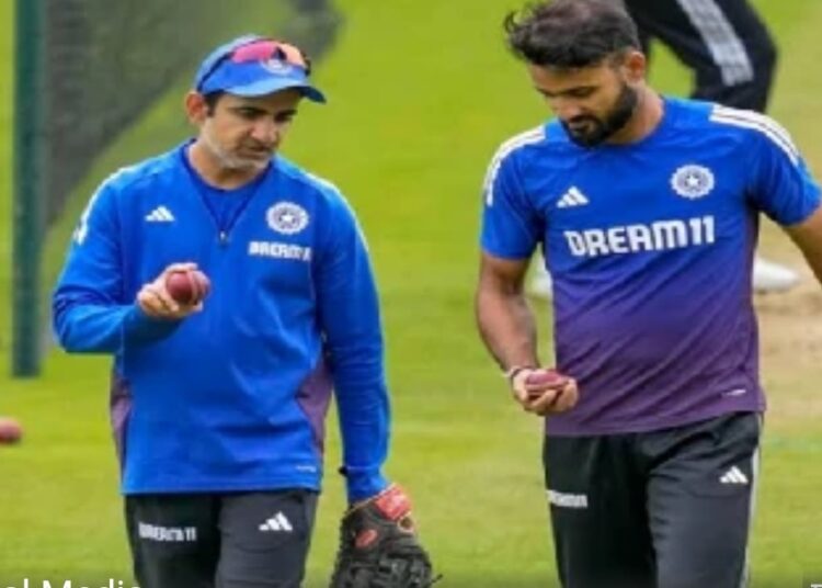 आकाशदीप ने हेड कोच गौतम गंभीर को लेकर किया ये खुलासा, जानें क्या कहा?