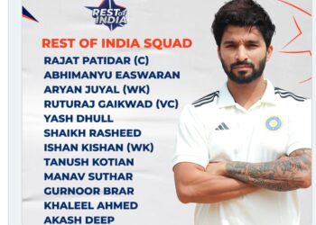 ईरानी कप | इंदौर के रजत पाटीदार शेष भारत टीम का नेतृत्व करेंगे