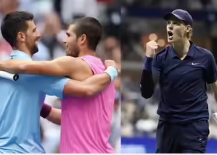 यूएस ओपन के फाइनल में फिर कार्लोस अल्काराज और यानिक सिनर के बीच खिताबी जंग