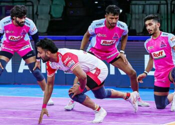 गिल ने लगाया पहला सुपर-10, जयपुर से लड़कर हारी यूपी योद्धाज