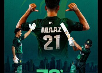 भारतीय युवा टीम राइजिंग एशिया कप में पाकिस्तान से हारी:सदाकत माज ने 47 बॉल पर 79 रन बनाए