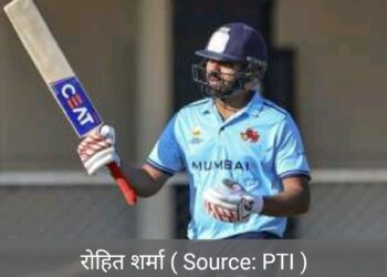 रोहित शर्मा की विजय हजारे ट्रॉफी में शतकीय पारी