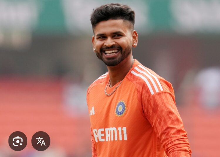 श्रेयस अय्यर भारतीय टीम में वापसी के लिए तैयारी कर रहे हैं