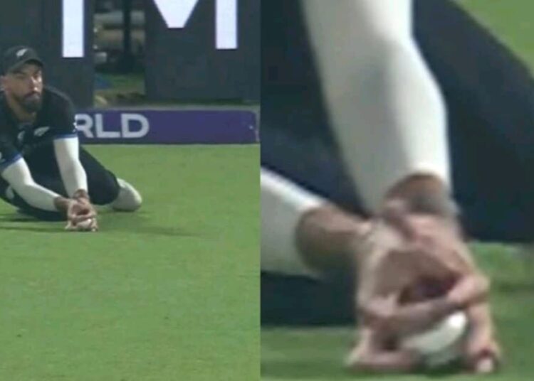 मिचेल के कैच पर मचा बवाल