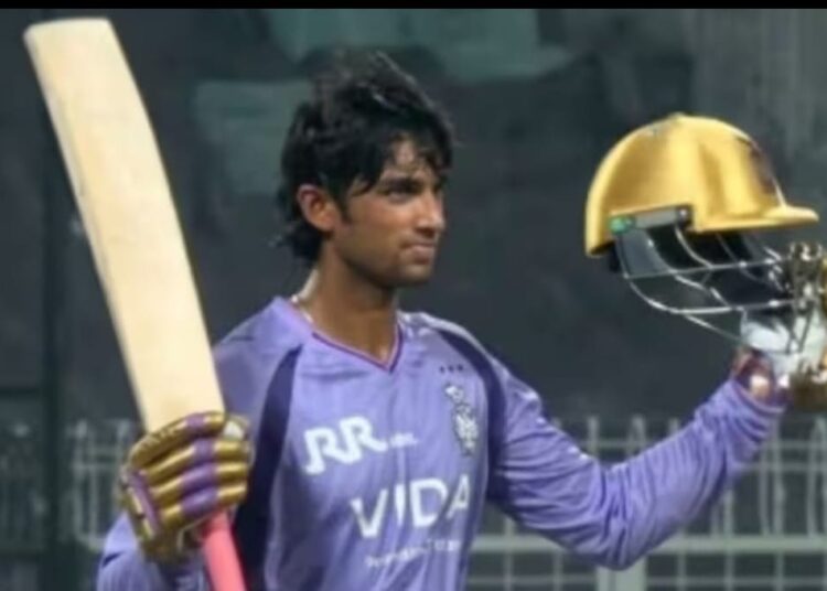 भविष्य की उम्मीद है केकेआर* *के* *युवा बल्लेबाज अंगकृष रघुवंशी*