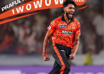 प्रफुल्ल हिंगे ने अपने पहले ही मैच में किया करिश्मा