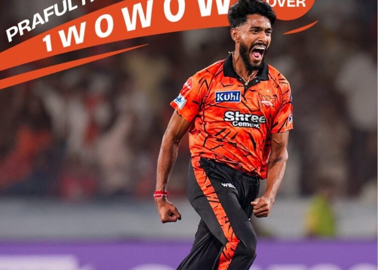 प्रफुल्ल हिंगे ने अपने पहले ही मैच में किया करिश्मा